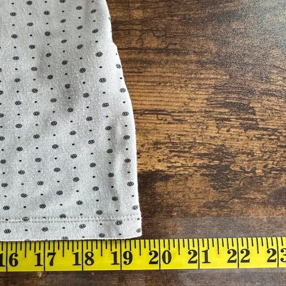 H&M Polka Dota Blouse Medium Blush Pastel Pink Soft Girl Balletcore Preppy - Picture 6 of 8